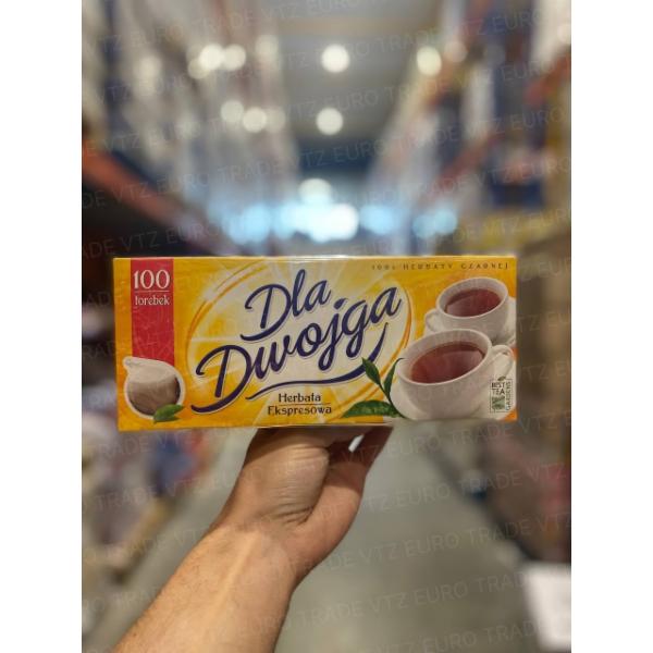 Dla Dwojga чорний  100 пакетів 140 g